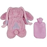 Fluffy Wärmflasche, Cartoon Heißwasserflasche für Kinder, Wärmeflasche...