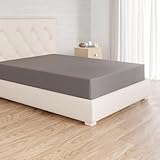 Amazon Basics Spannbettlaken, 140 x 200 cm, 100% Baumwolle, Jersey...