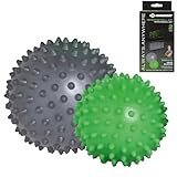 Schildkröt Massageball 2er Set I Noppenball für Hals, Rücken, Beine & Füße...