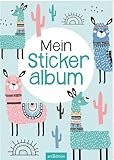 Mein Stickeralbum – Lamas: Mit beschichteten Seiten für das einfache Ablösen...