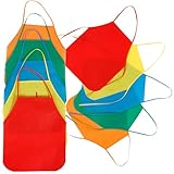 ERINGOGO Malschürzen Aus Vliesstoff Wiederverwendbare Multifunktionale Schürzen Für...
