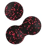 Faszien-Ball, 2 Stück Faszienball Set, Selbstmassage-Ball klein Faszientraining...