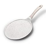 ROSSETTO Crepe Pfanne Induktion 30 cm Bratpfanne Aluguss Pfannkuchenpfanne...