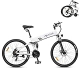 KAISDA E Bike Mountainbike Klapprad 26 Zoll Alu Mit 250W Motor 36V 10Ah Li-ion Akku Bis...