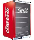 °CUBES HighCube Flaschenkühlschrank Coca-Cola Classic / 84,5 cm Höhe / 104...