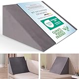 maxVitalis Keilkissen Rückenstütze für Sofa Couch und Bett Lagerungskissen...