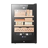 Humidore 70L Zigarrentemperatur Elektronischer Zigarrenschrank, Weinlagerschrank Für Zu...