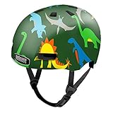 Nutcase Kinder Fahrradhelm Baby Nutty MIPS Gloss, XXS, Dino Mite, BNUTGL-100