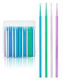 LAOYE Lacktupfer Auto 200er Lackpinsel fein Lack tupfer mit 4 Größen 1,0mm, 1,5mm,...