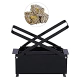 Manuelle Papierbrikettiermaschine - Pressmaschine für Zeitungsscheite, umweltfreundlicher...