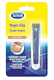 Scholl Nagel-Clip - für gepflegte Füße - mit Hebelsystem um den Kraftaufwand zu...