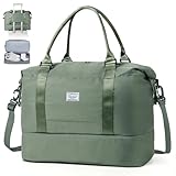TANTOMI Reisetasche Handgepäck,Sporttasche Damen,46x23x32 cm,Handgepäck Tasche Weekender...