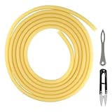 Gummischlauch Naturlatex Gummiband 3m Latexröhre Elastischer Latexschlauch für Schleuder...