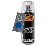 TRISTARcolor RAL 5002 Ultramarinblau glänzend 2K Acryl Spraydose Sprühdose...
