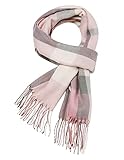Chalier Fashion Damen Winter Schal Kariert übergroßer Quadratisch Deckenschal,...