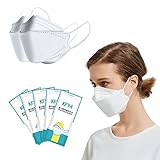 vita dennis FFP2 Maske Fischform,50 Stück KF-94 Maske Fisch FFP2 Masken Atemschutzmaske 4...