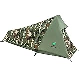 GEERTOP Bivvy Biwaksack Trekkingzelt Campingzelt Zelt Minipack Leicht - 213 x 101 x 91 cm...