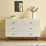 Moderne Sideboard 6 Schubladen Schrank Elegante Design Kommode Für Schlafzimmer...