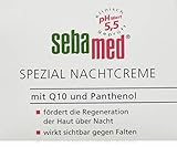 Sebamed Spezial Nachtcreme, Nachtpflege, Gesichtscreme mit Q10 und Panthenol,...