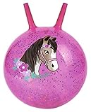 moses. Glitzernder Pferde Hüpfball, funkelnder Sprungball für Pferdefreunde mit...