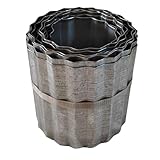 Metall-Landschaftseinfassung, 15,2 cm × 6,1 m, gewellte Garteneinfassung für...