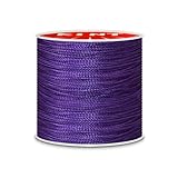 Gewachste Baumwollschnur, 0.45mmx 160m Wachsschnur, Polyesterfaden Beading String...