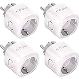 Nooie Wlan Steckdose mit Strommessung,Alexa Steckdose 4er Pack,Smart Home Smart...