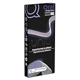 UNIQ Oral Love Dams, latexfreie Lecktücher ohne Duft, hypoallergen, transparent und ohne...