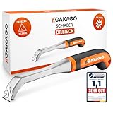 Gakago Kraft-Schaber - Hochwertige Dreieck-Ziehklinge aus langlebigen...