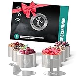 Ess-Nische® Dessertringe 8cm Burgerringe - Ideales Grill-Zubehör als Burger...