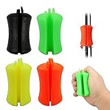 Honatrv 4 stück Angelrute Krawattenhalter Portable Fishing Rod Fixed Ball...
