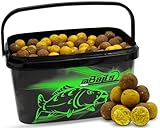 Angel-Berger Magic Baits 4 Kg Premium Boilies mit Eimer Carp Baits with Bucket...
