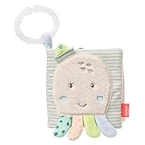 Fehn 054415 Stoffbuch Oktopus – Fühlbuch für Babys und Kleinkinder ab 0+...
