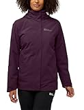 Jack Wolfskin Damen Rotwand 3in1 Jkt W, Midnight Plum, M EU
