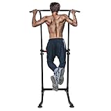 Power Tower multifunktional Dip-Stationen Klimmzugstange Kraftstation Verstellbar Fitness...
