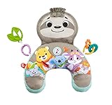 Fisher-Price Faultierspielkissen | Babyspielzeug 0-6 Monate | Baby-Spielkissen für die...