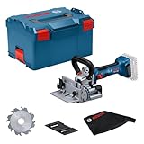 Bosch Professional 18V System Akku-Flachdübelfräse GFF 18V-22 (inkl. Scheibenfräser Ø...
