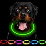 CCWW LED Leuchthalsband Hunde Halsband USB wiederaufladbar -...