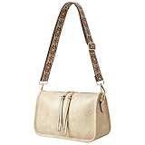EUIEUT Umhängetasche Damen PU Leder Crossbody Bag Klein Handtasche Schultertasche...