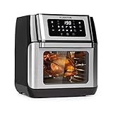 Klarstein AeroVital Fry Heißluftfritteuse,3D-heating System: 1500W,XL-Volumen:...