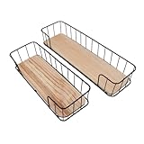 Ipetboom 2 Stück Teiliges Schwarzes Wandregal Schwebende Eisenregale ohne Bohren...