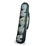 Hy-Pro Unisex Erwachsene 5 Ball Tube Tasche | Fußball/Netzball Trainingstasche,...