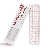 YRYM HT Transferfolie Plotter für Plotterfolie, 30,5cm x 914cm Übertragungsfolie Plotter...