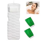 Badewannenkissen, Sprudelmatte Badewanne, Badewannenmatte GanzköRper Mit...