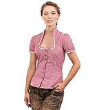 Trachtenbluse Jasmin - Elegante, Karierte und taillierte Bluse - mit schönen...