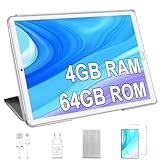 YESTEL Wi-Fi Tablet 10 Zoll Dünn und Leicht, FHD 1280 * 800, 4GB RAM, 64GB ROM...