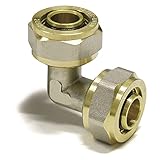 26er Schraubfitting - Winkel 90° für Aluverbundrohr, Schraubfitting 26x3, DVGW