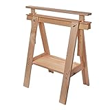Kühnel Tischbock höhenverstellbar Holzbock Kiefer Holzgestell Holzböcke...