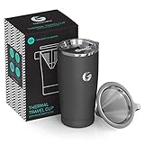Coffee Gator Pour Over Kaffeebereiter – All-in-One Thermo-Kaffeebecher für...