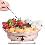 COOK WITH COLOR Schokoladenschmelztopf, 260 ml Fassungsvermögen, 110–240 V, 25 W, mit 2...